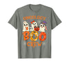 Oncology Boo Crew Funny Ghost Halloween Spooky Costume Nurse T-Shirt - Olive Heather