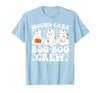 Wound Care Nurse Boo Boo Crew Halloween Wound Care Boo Boo Crew Nurse Funny Ghost Halloween Nurse T-Shirt - Baby Blue