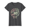 Mademark Elephant and Calf Walking Trunk to Tail Mama T-Shirt - Women - Dark Heather Grey