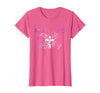 Butterfly Prayer Graphic Jesus Christian Cross Butterfly Prayer Jesus Christian Cross Floral Pattern T-Shirt - Pink Heather