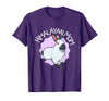 Himalayan Rabbit Mom T-Shirt in Purple