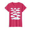 White Clouds Graphs White Clouds T-Shirt - Red Heather