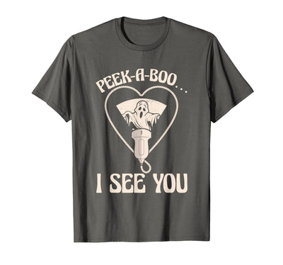 Ultrasound Tech Halloween Spooky Sonographer Gift Ultrasound Tech Xray Technician Spooky Sonographer Halloween T-Shirt