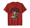 Mademark These Are My Monkeys I'm Their Teacher Circus Design T-Shirt - Men - Cranberry Red