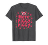 Mademark John Pork's Calling: Here Piggy Piggy Funny Pig Lover Gift T-Shirt - Dark Heather Grey