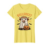 Bullsheet Highland Cow Ghost Halloween Tees Moo... I Mean Boo Bullsheet Highland Cow Ghost Halloween T-Shirt - Lemon Yellow
