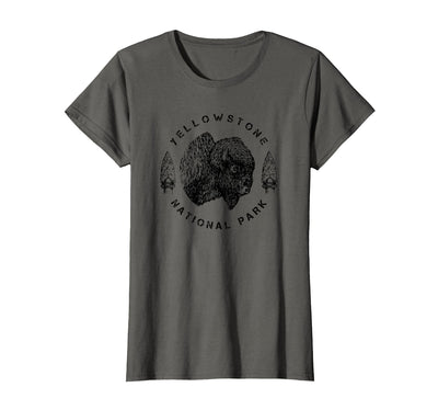 Cow Yellowstone Buffalo Yellowstone Design with a Buffalo T-Shirt