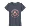 Mademark Monkeys Run This Place Funny Primate Design T-Shirt - Women - Heather Blue