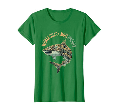 Whale Shark Mom Energy Ocean Lover Design T-Shirt