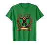 Mademark Monkey Flexing Muscles on Gym Podium T-Shirt - Men - Kelly Green