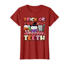 Halloween Shirts For Women Men Kids Boys Girls Halloween Dentist Trick Or Teeth Dental Costume Men Women T-Shirt - Cranberry
