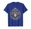 Mademark Zero Chill Maximum Monkey Fun Graphic Design T-Shirt - Men - Royal Blue