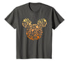 Disney Mickey Mouse Halloween Ghosts & Pumpkins Gradient T-Shirt - Asphalt Grey