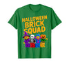 Family Master Builder Birthday Kids Toddler Gifts Halloween Brick Squad Costume Master Builder Blocks Building T-Shirt -