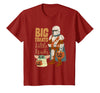 Star Wars Grogu The Mandalorian Halloween Big Treats T-Shirt - Cranberry Red