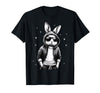 Bunny Face with Sunglasses Rabbit for Boys Men Kids T-Shirt in Black