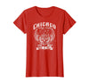 Camelot71 Chicago Classic Retro Vintage Illinois Windy Rock'n'Roll T-Shirt - Red