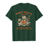 spooky biscuits club shirt Spooky Biscuits Club we Raise Spirits and Knead Biscuits T-Shirt - Dark Green