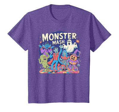 Spooky Vintage Creations Vintage Monster Mash Funny Halloween Candy Handers T-Shirt