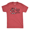 Funny for Men Food Joke for Guys with Funny Sayings Sarcastic T-Shirt in Heather Red - You Say Tomato