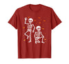 Funny Halloween Trump Skeleton Trump Design Funny Halloween Trump Skeleton Trump T-Shirt - Cranberry Red