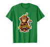 Mademark Sober Monkey Wild Life Sobriety Design T-Shirt - Men - Kelly Green