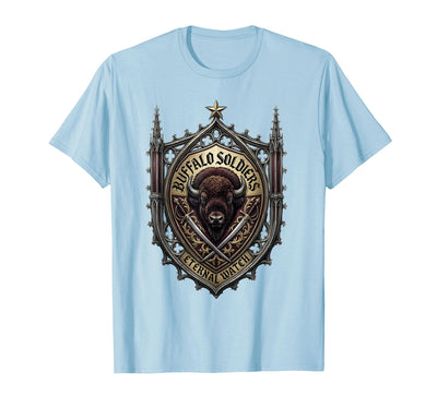 Cow Mademark Buffalo Soldiers Eternal Watch Heraldic T-Shirt