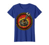 Mademark Monkey Wrench in the Gears Graphic Design T-Shirt - Women - Royal Blue