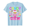 Candy Land Candy Crew Party Halloween Costumes T-Shirt - Baby Blue