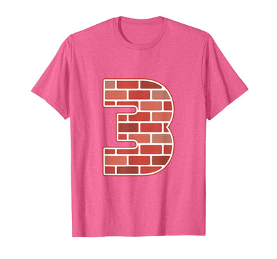 Three Little Pigs 3 Halloween Group Costume Kids Adults T-Shirt