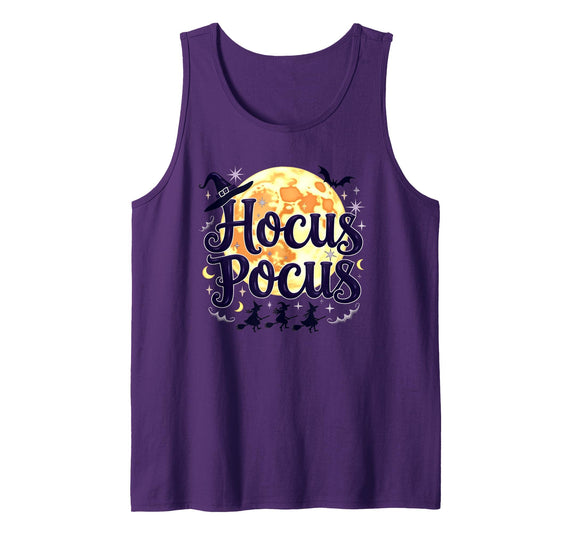 Mademark Hocus Pocus: Witchy Halloween Moon Magic for Fans Tank Top - Purple