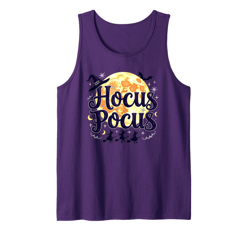Mademark Hocus Pocus: Witchy Halloween Moon Magic for Fans Tank Top - Purple