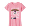 Halloween Nurse Shirts For Women Scrub Costumes My Broom Broke Now Im Nurse Funny Halloween Scrub Top Women T-Shirt - Pink