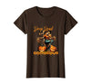 Evil Hot Wife Girlfriend Fiance Halloween Gift Tee Drop Dead Gorgeous Retro Vintage Pin-Up Scarecrow Halloween T-Shirt -