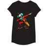 Creepy Halloween Dabbing Dab Dance Dabbing Creepy Clown Scary Halloween Dab Dance T-Shirt - Black
