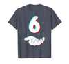 Cool Six Seven Meme Design Couple Matching Him Her Funny 67 Six Seven Meme Couple Matching Halloween Costume T-Shirt -