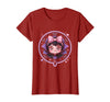 Mademark Women's Cute Vampire Girl Halloween Graphic Design T-Shirt - Cranberry Red
