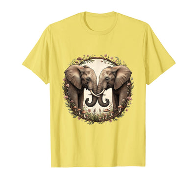 Mademark Mama Elephant and Calf Touching Trunks Gift T-Shirt - Men
