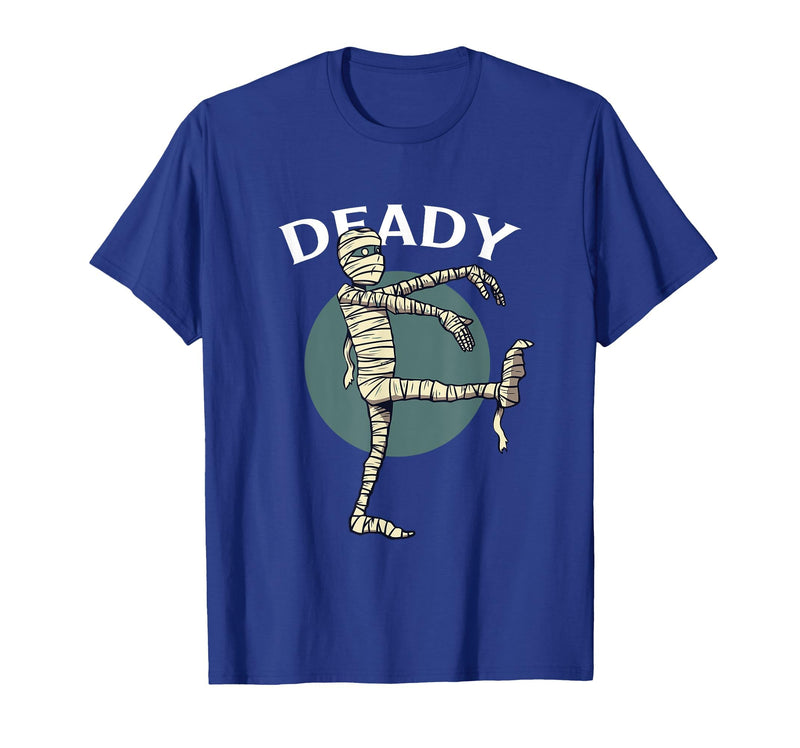 Mummy Deady Matching Halloween costume Mummy Deady Matching Mom Dad Halloween Funny Couples T-Shirt - Royal Blue