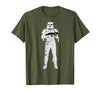 Star Wars Halloween Stormtrooper Mummy Wraps T-Shirt - Olive Green