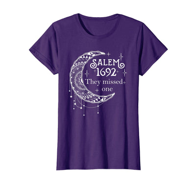 Salem 1692 They Missed One - Salem Witch 1692 Halloween T-Shirt