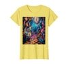 Alice in Wonderland Rabbit House T-Shirt in Lemon Yellow