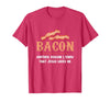 Bacon Another-Reason I Know Jesus Loves Me Bacon Jesus T-Shirt - Red Heather