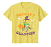 Halloween Shirts For Women Men Kids Boys Girls Motocross Braaapy Halloween Costume Dirt Bike Boys Kids T-Shirt - Lemon Yellow