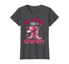 Save A Horse Ride A Cowboy Western Country Life Cowgirl T-Shirt - Dark Heather Grey