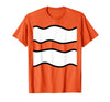 Funny Halloween Costume Apparel Tee Shirt Clown Fish Costume Funny Halloween Easy Low Effort Costume T-Shirt - As Pictured