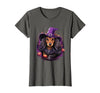 Dachshund Lovers Halloween Costume Cute Witch Funny Dachshund Halloween Costume Dog Lover T-Shirt - Asphalt Grey