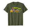 Disney Family Trip Halloween Costume Mickey & Friends T-Shirt - Olive Green