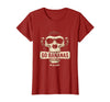 Mademark Go Bananas or Go Home Funny Monkey Design T-Shirt - Women - Cranberry Red