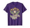 Mademark Send Bananas Not Texts Funny Monkey Design T-Shirt - Men - Purple